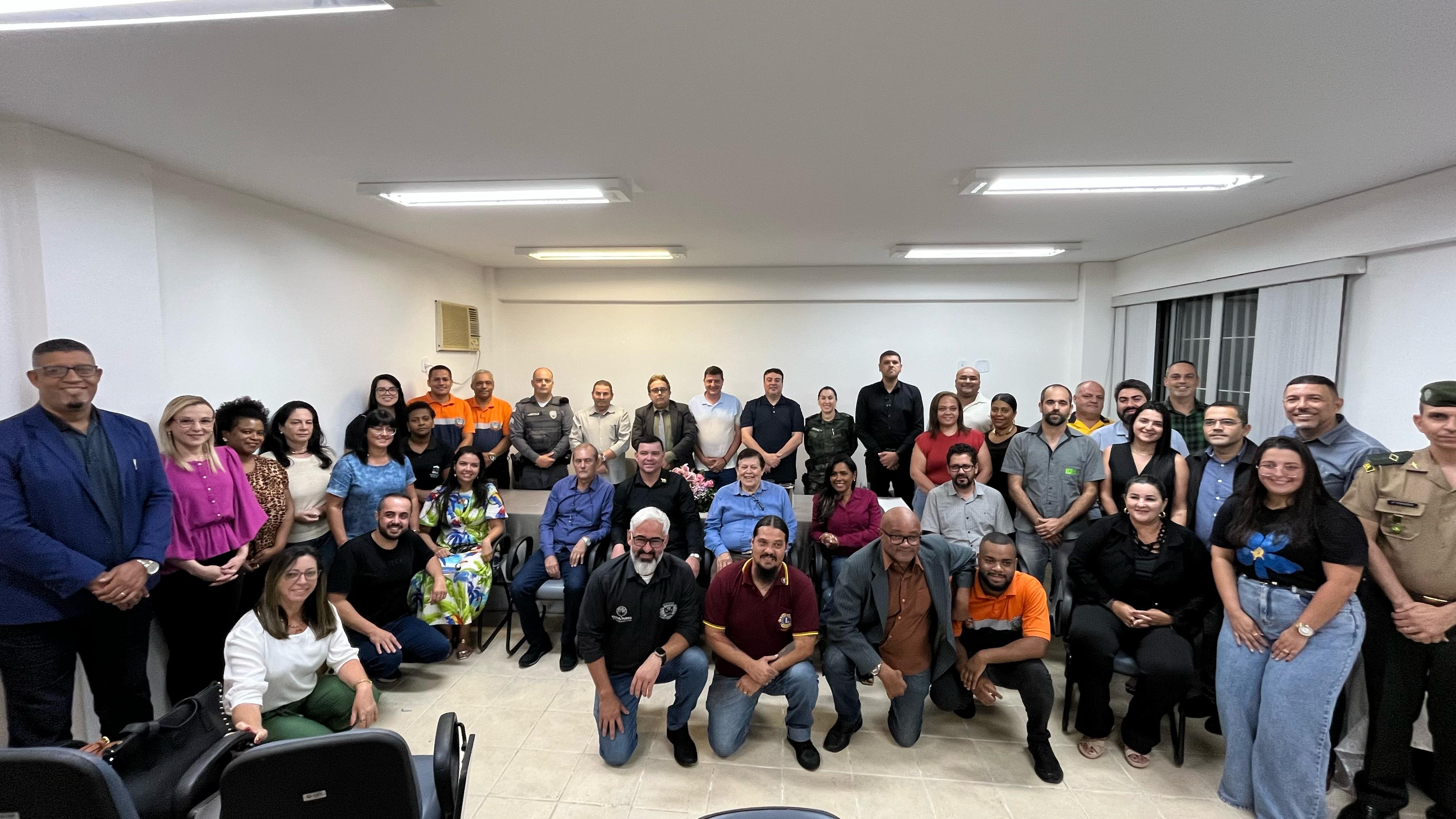 CÂMARA MUNICIPAL DE GUAÇUÍ PARTICIPA DE REUNIÃO DO CONSELHO MUNICIPAL DE SEGURANÇA PÚBLICA.