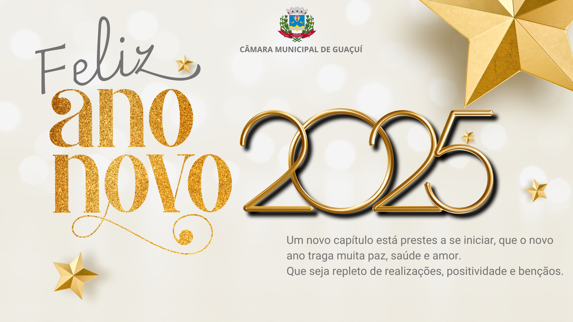 FELIZ ANO NOVO!